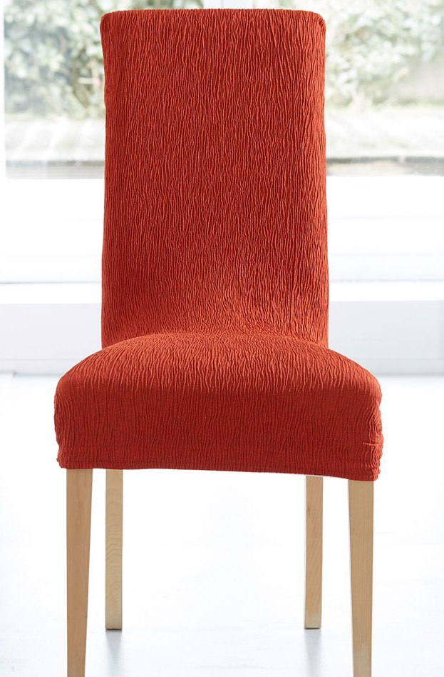 Komashop Návlek na stoličku JARA Farba: Oranžová