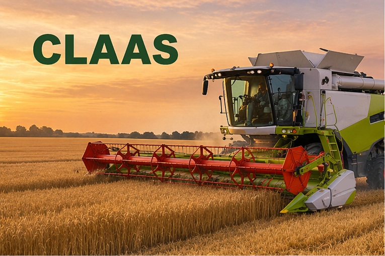 Claas Kombajn Banner