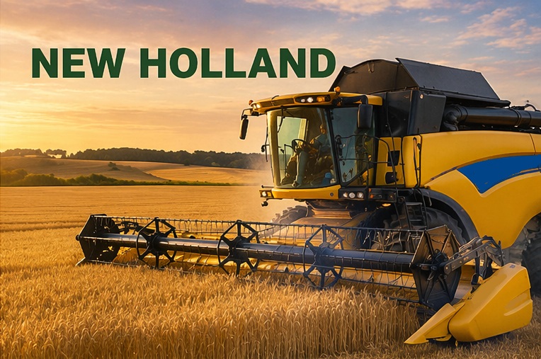 New Holland Kombajn Banner