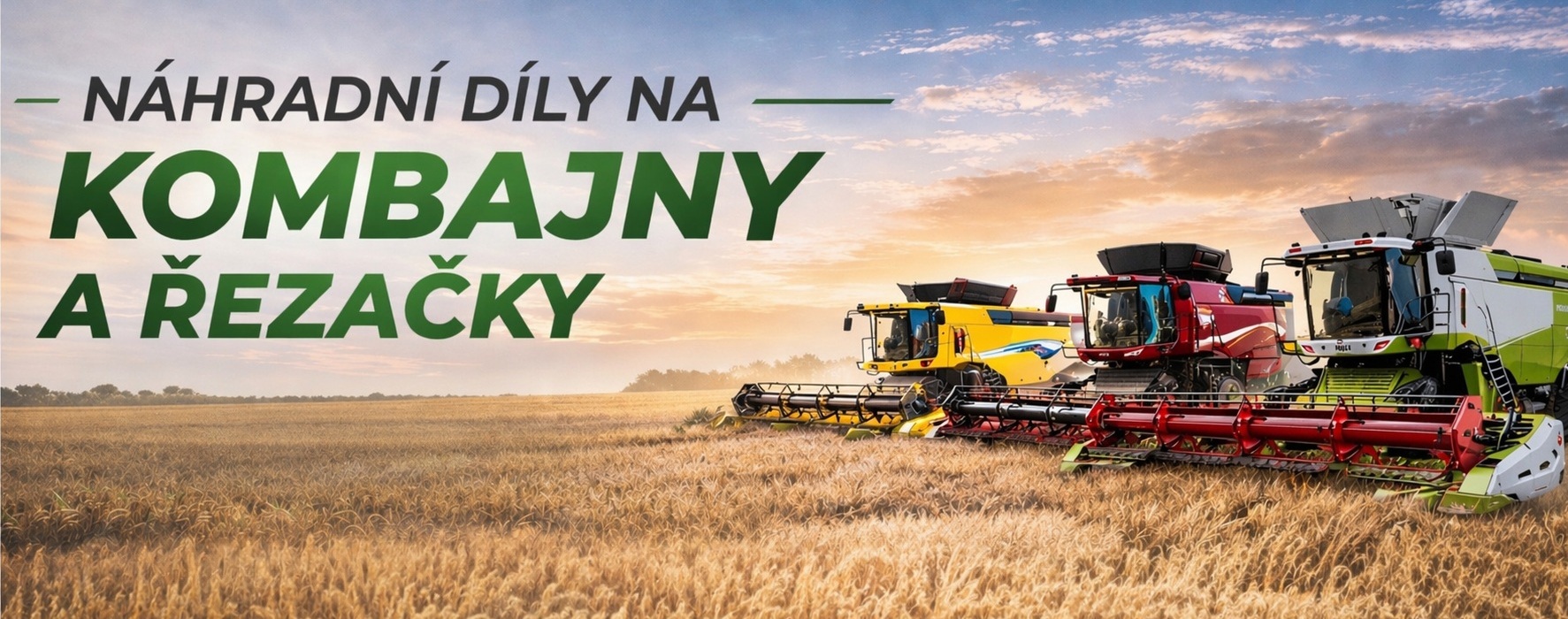 Náhradní díly na kombajny a řezačky