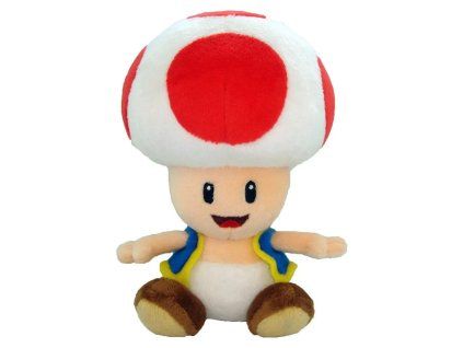 Super Mario Plush Figure Toad 17 cm