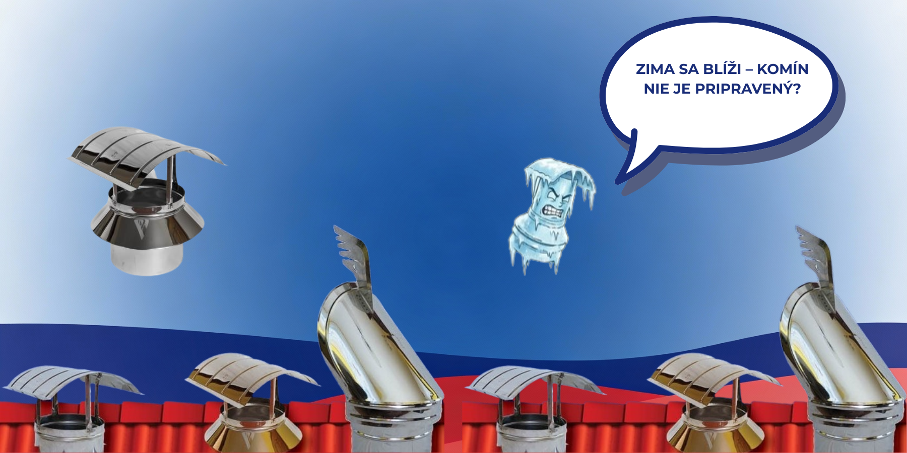 Zima sa blíži – komín nie je pripravený? ❄️