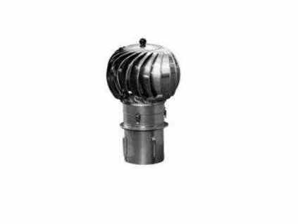 22497 turbowent hlavice nasouvaci vyklapeci 150mm chromnikl chromnikl