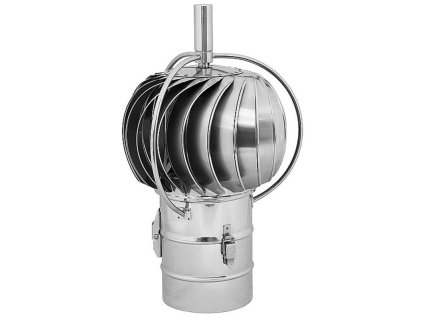 22512 turbowent hlavice s vnejsimi lozisky vyklapeci 150 mm chromnikl chromnikl