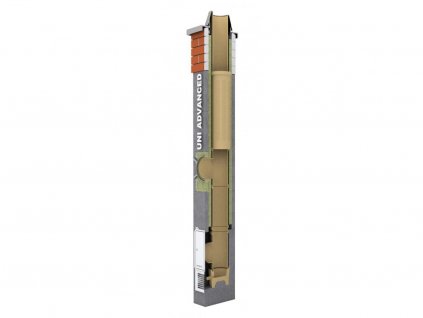 24071 komin schiedel uni advanced 18cm 8 66m