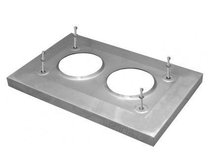 Krycí deska nerezová SCHIEDEL ABSOLUT 121820 pro obezdění