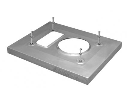 Krycí deska nerezová SCHIEDEL ABSOLUT 1218L pro zateplení