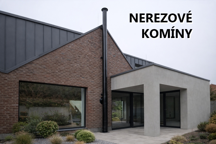 NEREZOVÉ FASÁDNÍ KOMÍNY