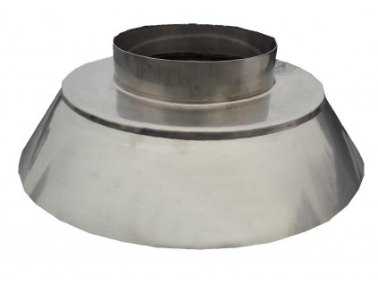 Konus ukončovací nerez 150 mm jednoprůduch