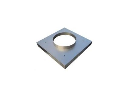 Komínová krycí deska nerezová 540x540mm otvor 250mm