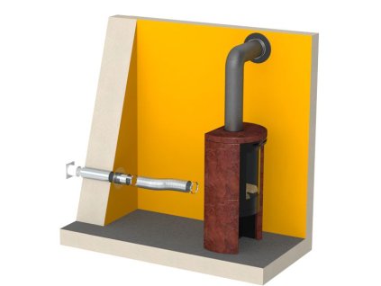 Sada externiho vzduchu 100mm bila