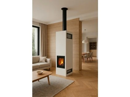 Krbova stavebnice FIRECORE horni cerna ECONOMY