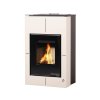 Krbová kamna AQUAFLAM VARIO ® SAPORO 11kW Krémová teplovzdušná verze
