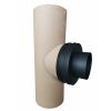 Komínová redukce černá 200/160mm