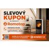 Romotop slevovy kupon kominy CZ