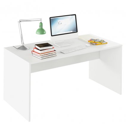 Písací stôl, biela, RIOMA TYP 16 0000260728