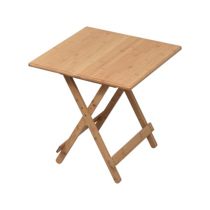 Stôl, prírodný bambus, 58x58 cm, DENICE 0000265846