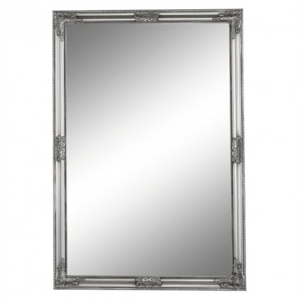 Zrkadlo, strieborný drevený rám, MALKIA TYP 11 0000204408