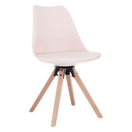 Štýlová otočná stolička, perlová, ETOSA 0000288204