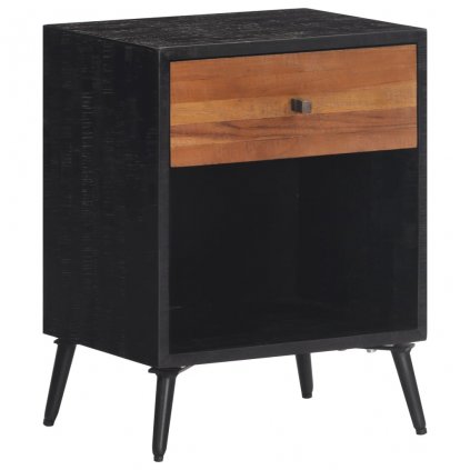 Nočný stolík 40x30x50 cm masívne tíkové drevo 358529