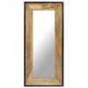 Zrkadlo 110x50 cm masívne mangovníkové drevo 321631
