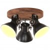 Industriálna stropná lampa 25 W, čierna 42x27 cm E27 320515