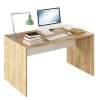 PC stôl, dub artisan/biela, RIOMA TYP 11 0000354584