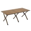Kempingový stôl, hnedá, ARTUR 0000371017