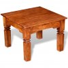Konferenčný stolík, drevený masív 60x60x45 cm 244048