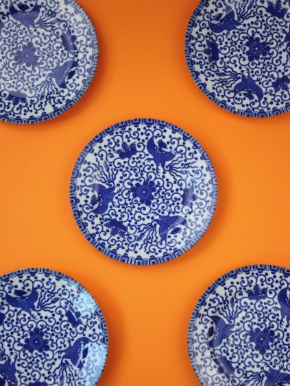 Japanese Phoenix plate