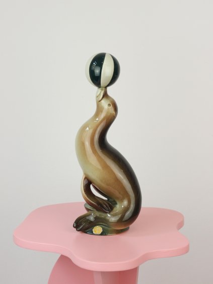 Keramický lachtan Jihokera Bechyně