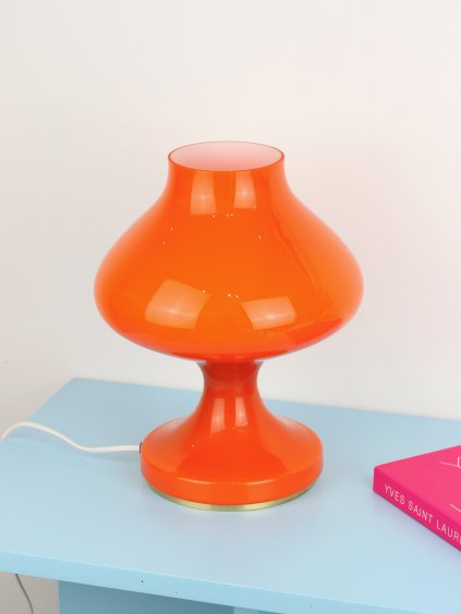 Oranžová lampa Štěpán Tabery
