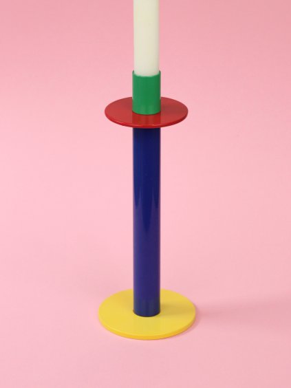 Memphis Style Candlestick by SKS