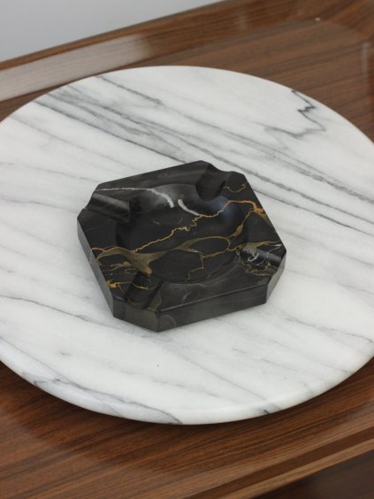 Art Deco Marble Ashtray