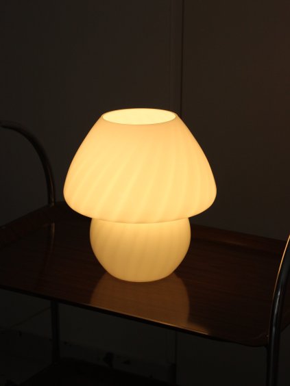 Murano Swirl Mushroom Lamp