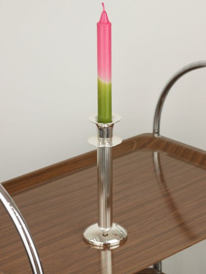 Silver-plated candlestick