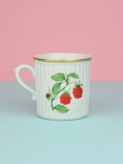 Czechoslovak Dubí Raspberry Mug