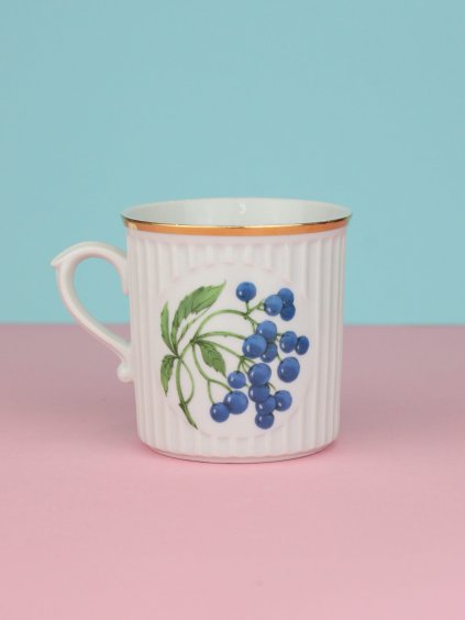 Czechoslovak Dubí Elderberry Mug