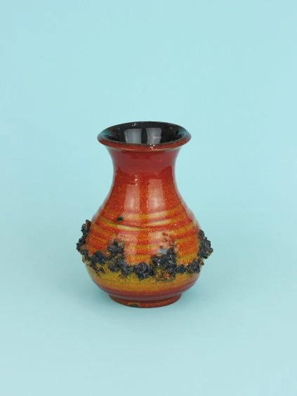 Lávová islandská váza Glit