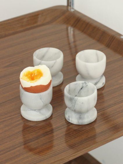 Set of Marble Egg Holders
