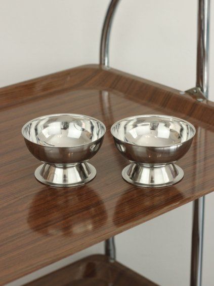 Pair of Stainless Steel Cups