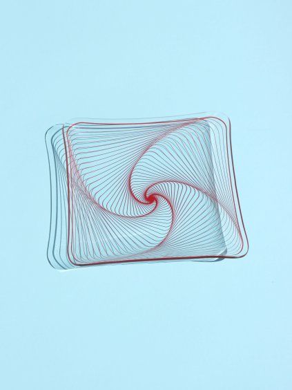 Olbernhau Glass Plate