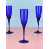 Cobalt Champagne Glass