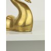 Swan Brass Bookend