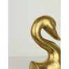 Swan Brass Bookend