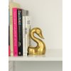Swan Brass Bookend