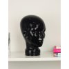 Black Glass Mannequin Head