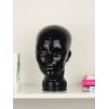 Black Glass Mannequin Head