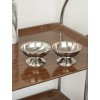Pair of "chg" Stainless Steel Cups