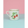 Czechoslovak Dubí Raspberry Mug
